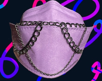 Black Double Link Mask Chain