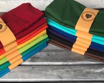 10"x13" Travel Wet Bag Solid Color Many Options Ready To Ship