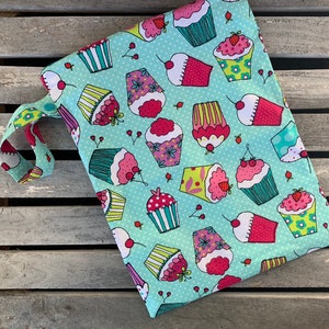 Travel Wet Bag -Cupcakes -Optional Strap Available