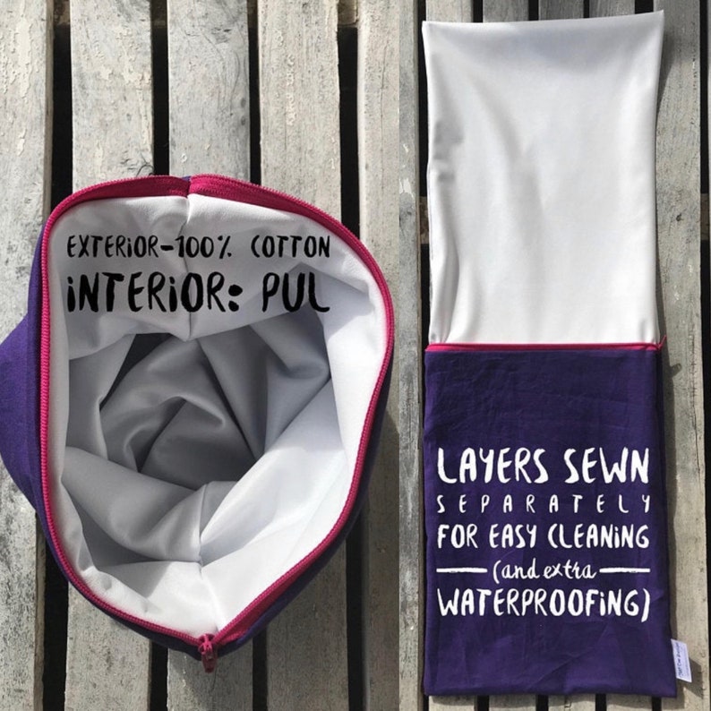 Travel Wet Bag- -Dr Seuss Characters- Optional Strap Available- Bikini Bag Baby Gift Menstrual Care Bag Cloth Diape