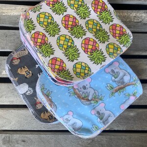 Combo pack-Pick any 30 Reusable Cloth Wipes and Wet Bag from listings image 5