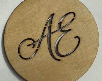 Plantilla de madera personalizada para café, herramienta para crear diseños de bebidas y cócteles con logotipos personalizados.