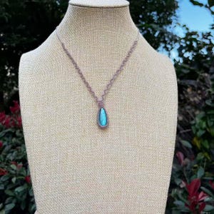 Labradorite Necklace, Macrame Gemstone Pendant