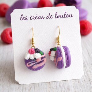 Macaron-Ohrringe