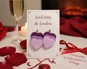 Heart earrings