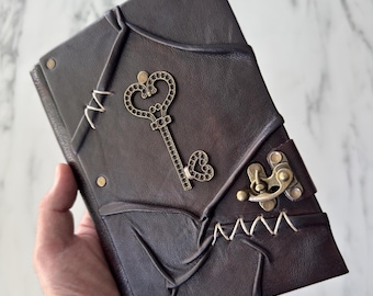 Diario de piel personalizado, cuaderno de bocetos de viaje hecho a mano, regalo corporativo