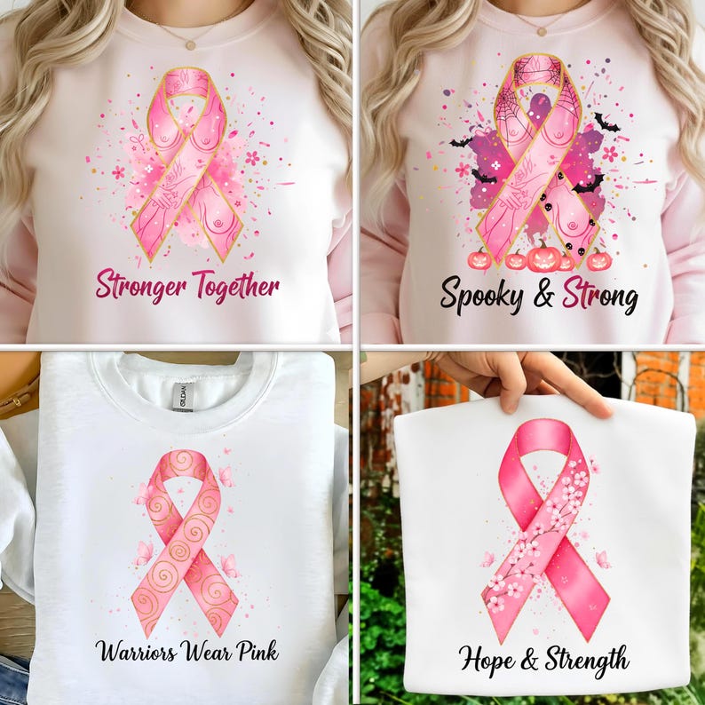 Pink Ribbon PNG Clipart – Breast Cancer Awareness Designs (digital ...