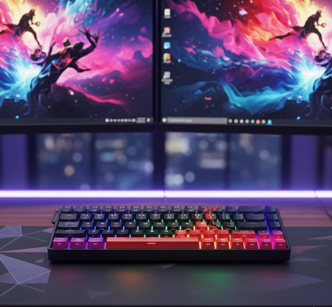 Mechanical Gaming Keyboard – 8K Polling Rate Magnetic Switch ...