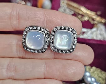 Diamant Tropfen Ohrringe 7 Carat Ohrclips In Weißgold 750