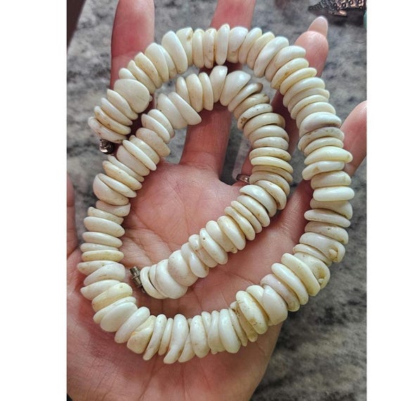 ヴィンテージ ハワイアン プカシェル ネックレス 1970年代 - 天然素材