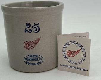 Red Wing Pottery Mini 25 Candy Crock Grand Excursion Limited Edition 505/2004