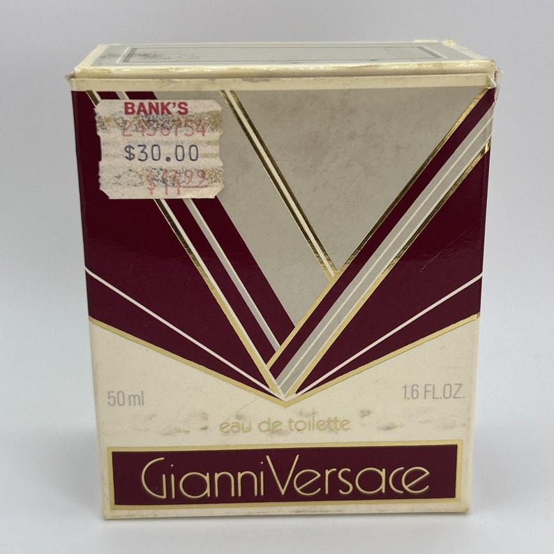 Gianni Versace Vintage Vintage 1981 EDT 1.6oz Mujer Splash imagen 2