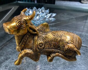 handmade nandi statue