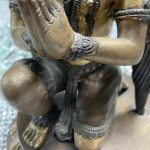 brass vintage garuda statue image 3