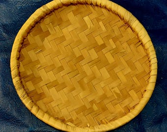 Vodou Divination Mat: Haitian Straw Laye for Lwa Offerings 21 Divisions Sanze Kanzo voudou Vudu dominicano Ezili Ogou Mat djakout Marassa