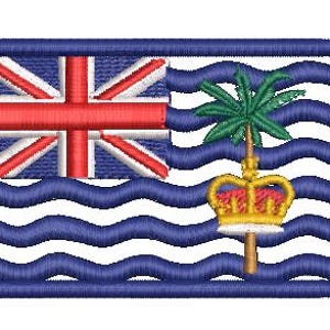 Naszywka żelazna Brytyjski Ocean Indyjski