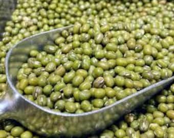 Haricots mungo entiers biologiques | Gramme vert naturel, Sabut Moong | Légumineuses riches en protéines