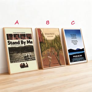 Stand-by-me filmposter, kunst aan de muur, kunst woondecoratie poster, geschenken van hoge kwaliteit, canvaskunst