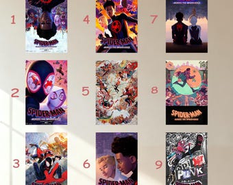 thumbnail image 2 of Spider-Man: Into The Spider-Verse Movie Poster – A4, A3, A2, A1, Maxi Sizes – 2020 Art Print 2 of 6
