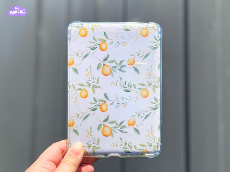 Fruit-Themed Kindle Inserts – Raspberry, Grapefruit & Lemon | Satin Finish Photo Paper | Kindle Accessory image 8