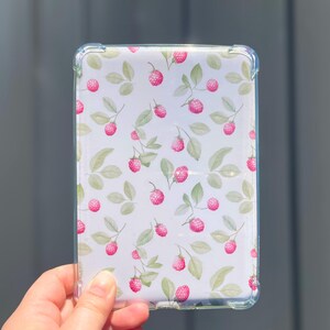Fruit-Themed Kindle Inserts – Raspberry, Grapefruit & Lemon | Satin Finish Photo Paper | Kindle Accessory image 9