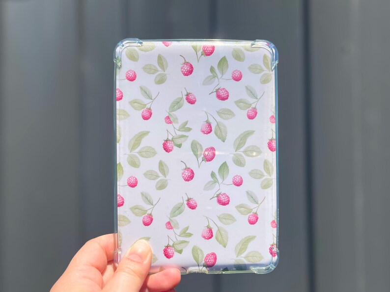 Fruit-Themed Kindle Inserts – Raspberry, Grapefruit & Lemon | Satin Finish Photo Paper | Kindle Accessory image 9
