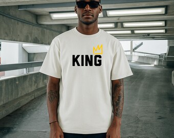 Camiseta con estampado de rey africano, camiseta cristiana de historia negra, ropa de orgullo melanina, camiseta de herencia real