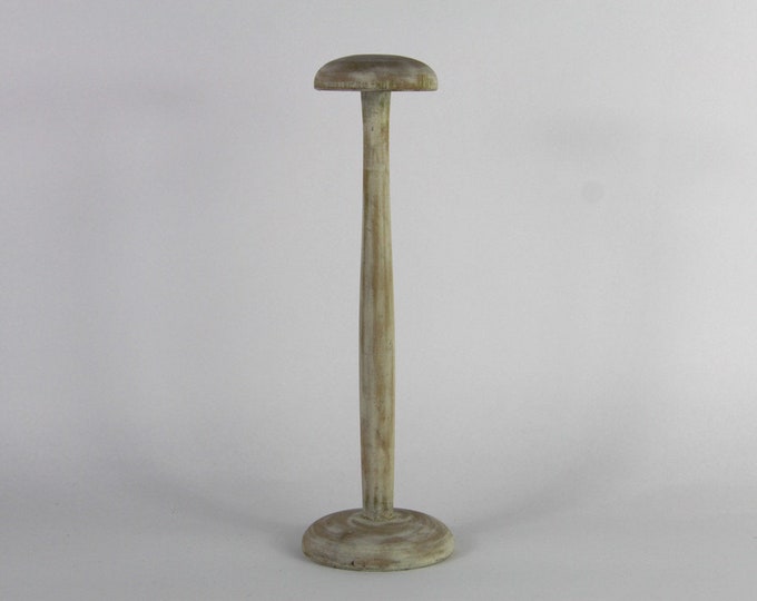 French Vintage Hat Display Stand Milliner Wooden Hat Holder Etsy