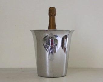 Quality Vintage French Champagne Bucket, Wine Cooler, Ice Bucket, Barware, Home Bar, Man Cave, French Brocante   2073