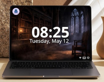 Tapeta biblioteki Dark Academia | Moody 4K Desktop