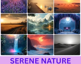 Pakiet tapet 4K Nature — 27 tapet na pulpit | Pobieranie cyfrowe