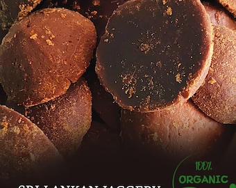 Kithul jaggery / Edulcorante natural de palma de Ceilán / karupatti
