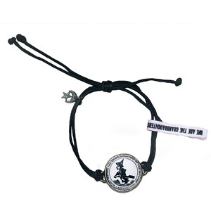 Witch adjustable bracelet with half moon, star charm We Are The Granddaughters Of he Witches You Couldnt Burn image 2