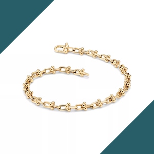 HardWear Micro Link Bracelet 18K Solid Yellow Gold comfortable and easy to wear modern Bracelet