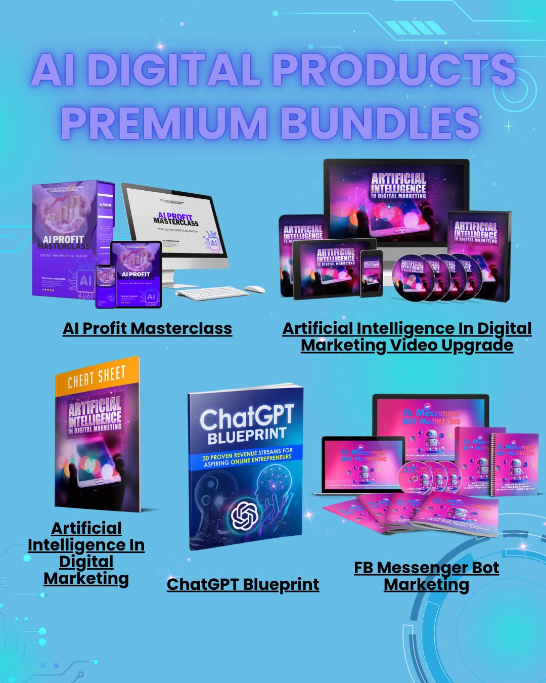 AI Premium Bundles Plus Digital Marketing and Personal Development E ...