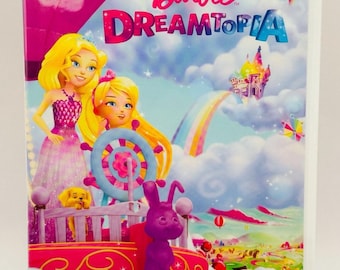 2016 Barbie Dreamtopia DVD Where Imagination Takes Flight Kids Barbiecore