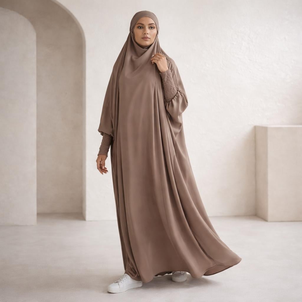 white christmas dresses Hooded One-Piece Prayer Dress: Royal Sapphire