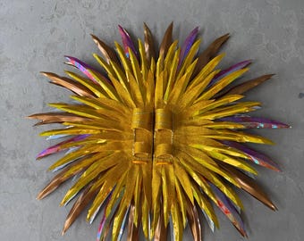 Luxury Gold Carnival Wings | Handmade Showgirl Backpiece | Samba Rio Style Costume | Festival & Stage Statement |golden angel wings