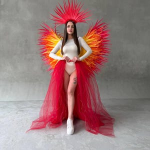 red showgirl dress Red Showgirl Costume