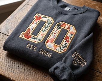 Personalized Embroidered DO Quarter Zip Sweatshirt, Custom Osteopathic Doctor Shirt Hoodie, Medical Graduation Gifts