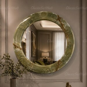 Onyx Framed Mirror - Etsy