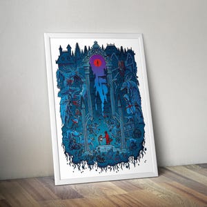 Bloodborne Poster | Gaming Poster | Gaming Artwork | Gaming Decor | Video Game Poster | Gaming Gift | Video Game Print | Wall Art