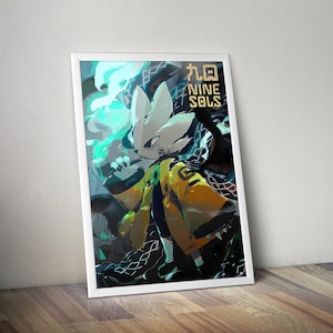 Nine Sols Poster | Gaming Poster | Gaming Artwork | Gaming Decor | Video Game Poster | Gaming Gift | Video Game Print | Wall Art