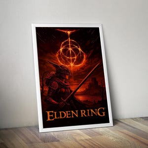 Elden Ring Malenia Poster | Gaming Poster | Gaming Artwork | Gaming Decor | Video Game Poster | Gaming Gift | Video Game Print | Wall Art