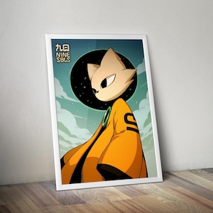 Nine Sols Poster | Gaming Poster | Gaming Artwork | Gaming Decor | Video Game Poster | Gaming Gift | Video Game Print | Wall Art