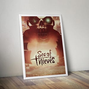 Sea of Thieves Poster | Gaming Poster | Gaming Artwork | Gaming Decor | Video Game Poster | Gaming Gift | Video Game Print | Wall Art