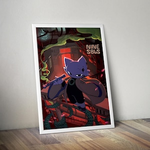 Nine Sols Poster | Gaming Poster | Gaming Artwork | Gaming Decor | Video Game Poster | Gaming Gift | Video Game Print | Wall Art
