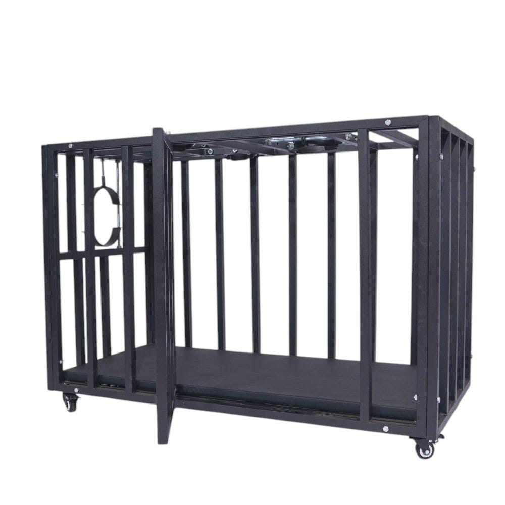 Punishment Box Heavy-duty Steel Confinement Cage | Lockable Dungeon Furniture, 125cm ...