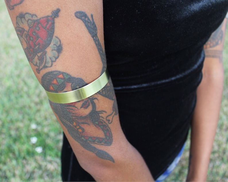Thin Gold Arm Band Each Sold Separately image 6