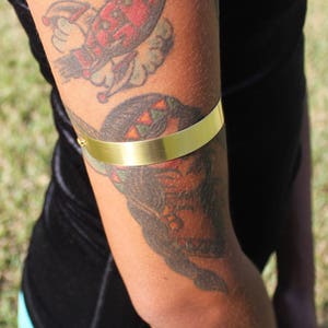 Thin Gold Arm Band Each Sold Separately image 4